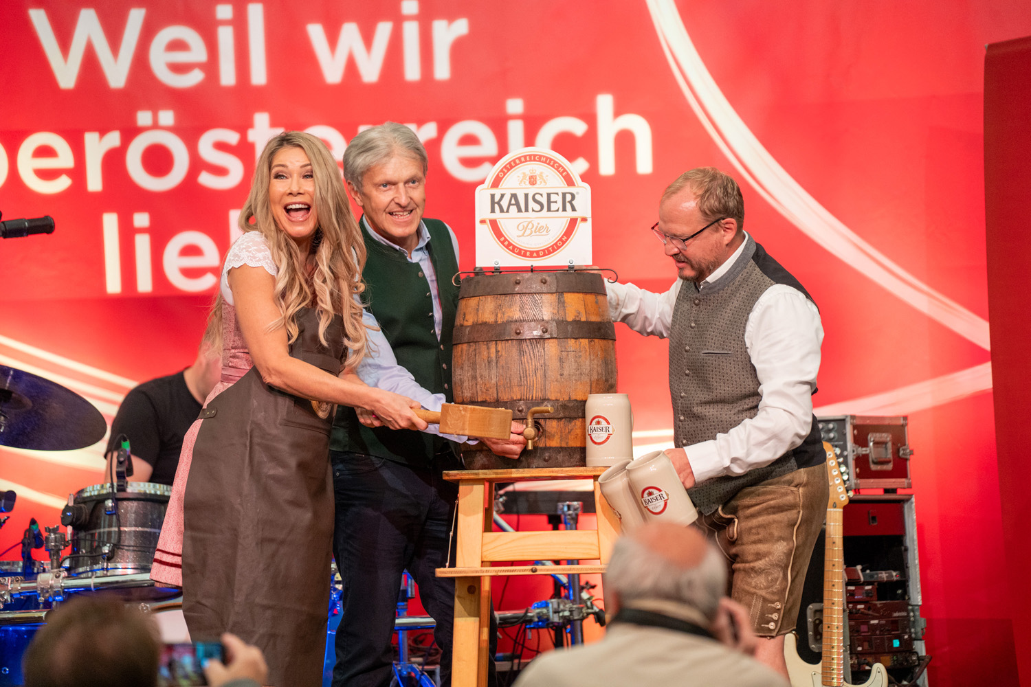 Impressionen von der Partybühne