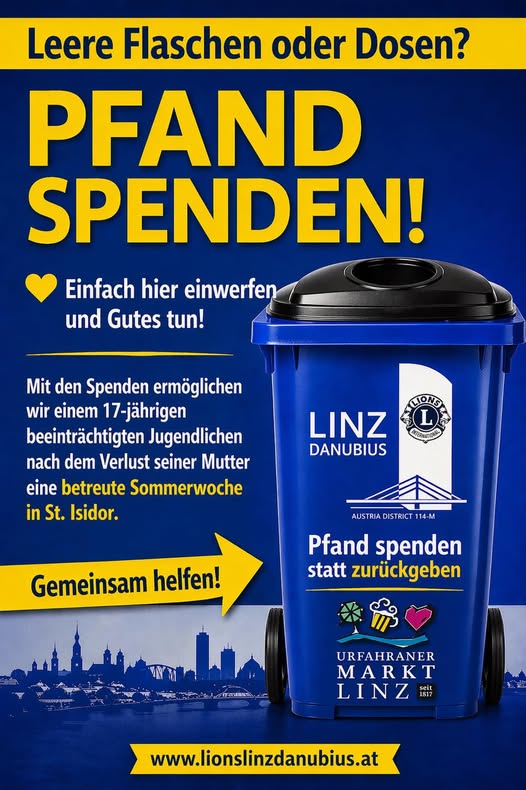 Pfand spenden!