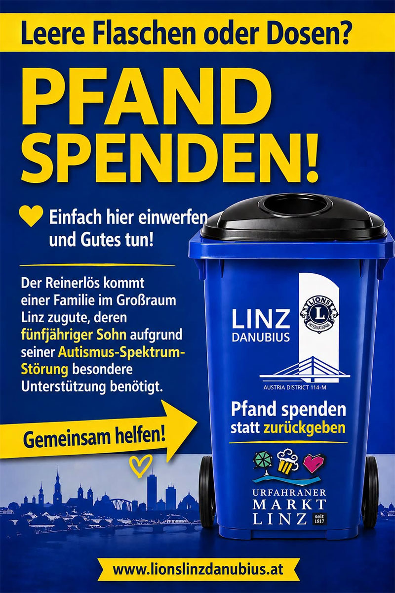 Pfand spenden