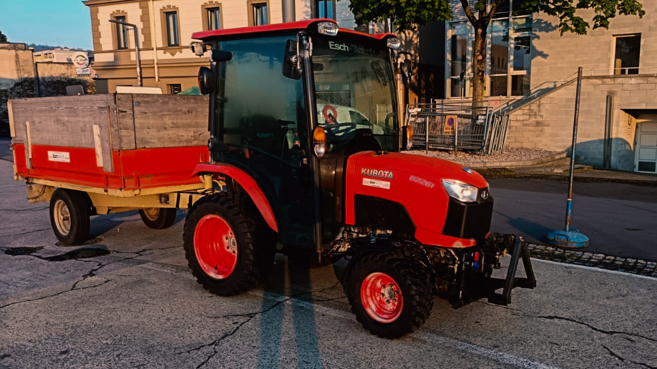 Diebstahl unseres Traktors